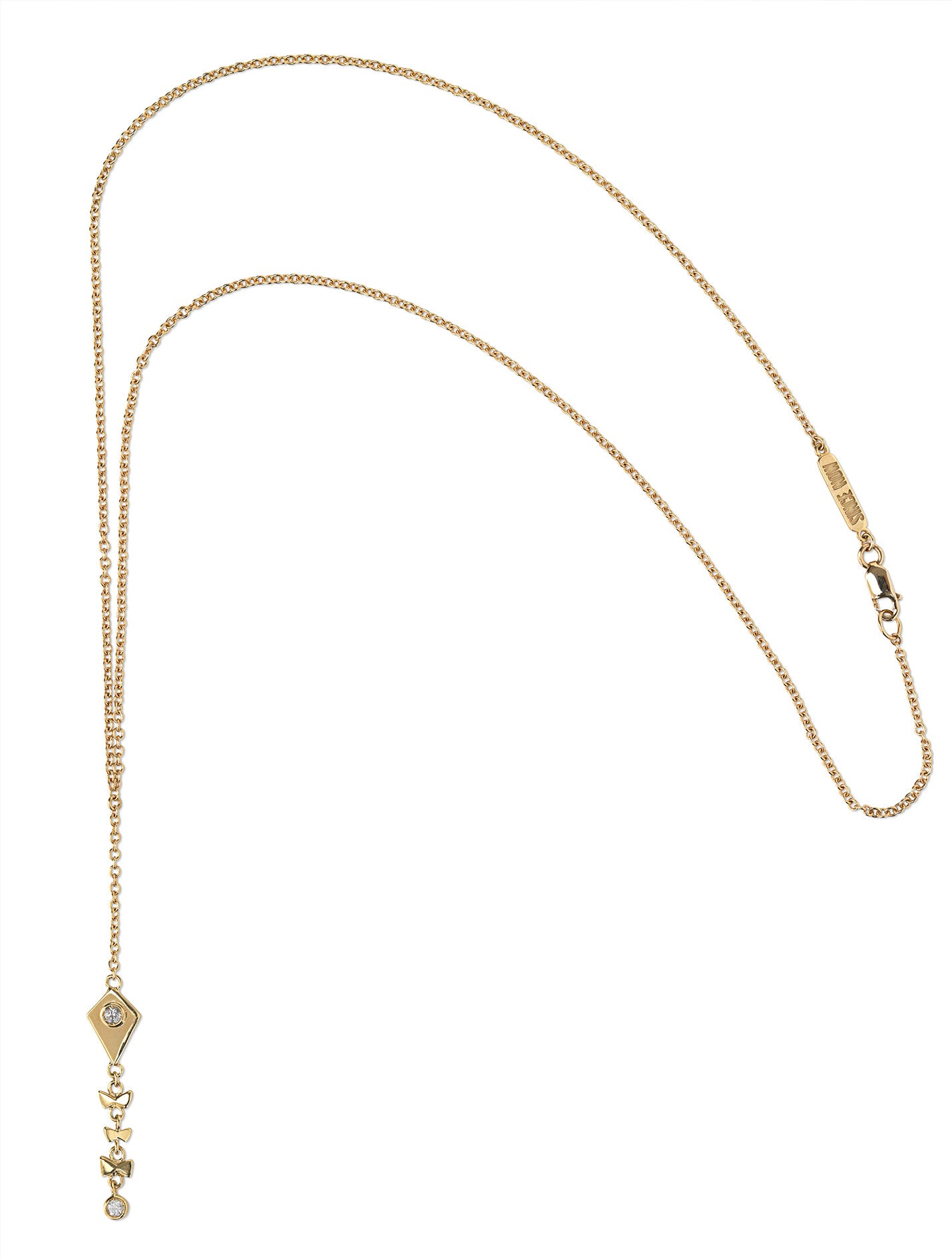 Kite - Necklace with diamonds
