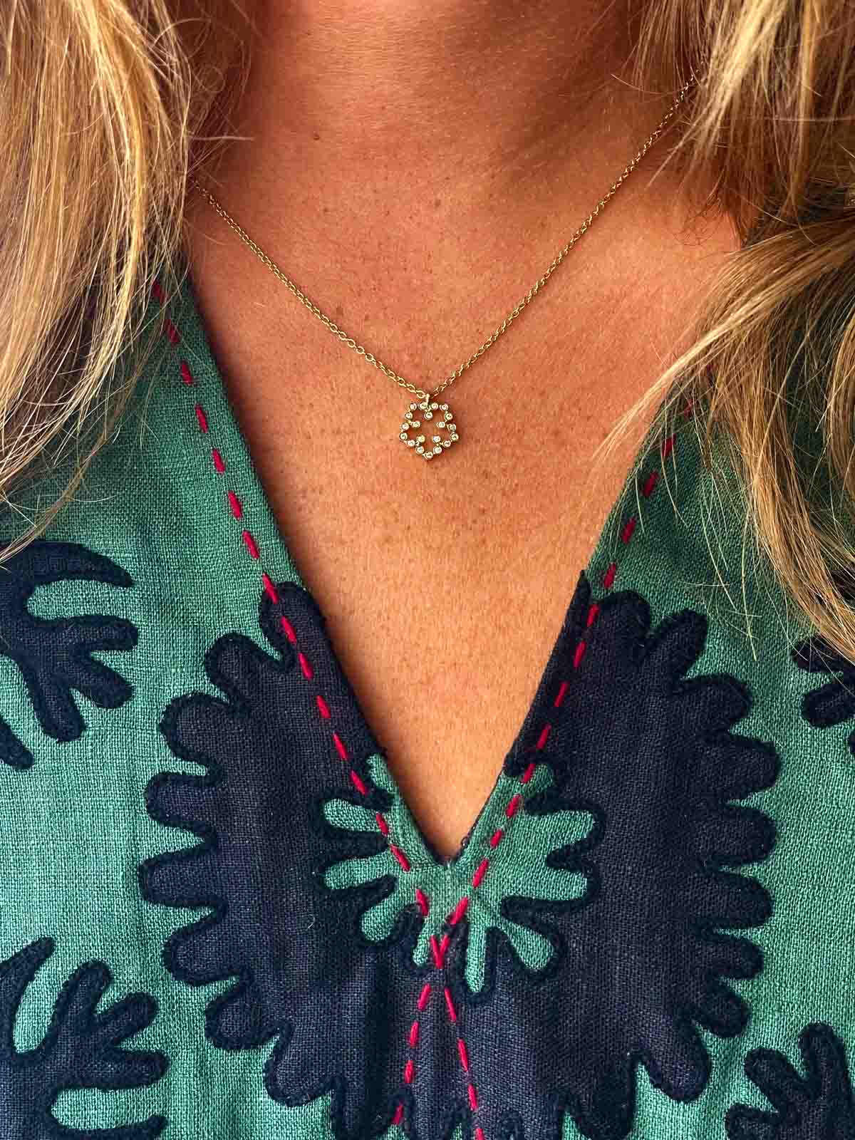 Bellissima - Pendant with 20 diamonds