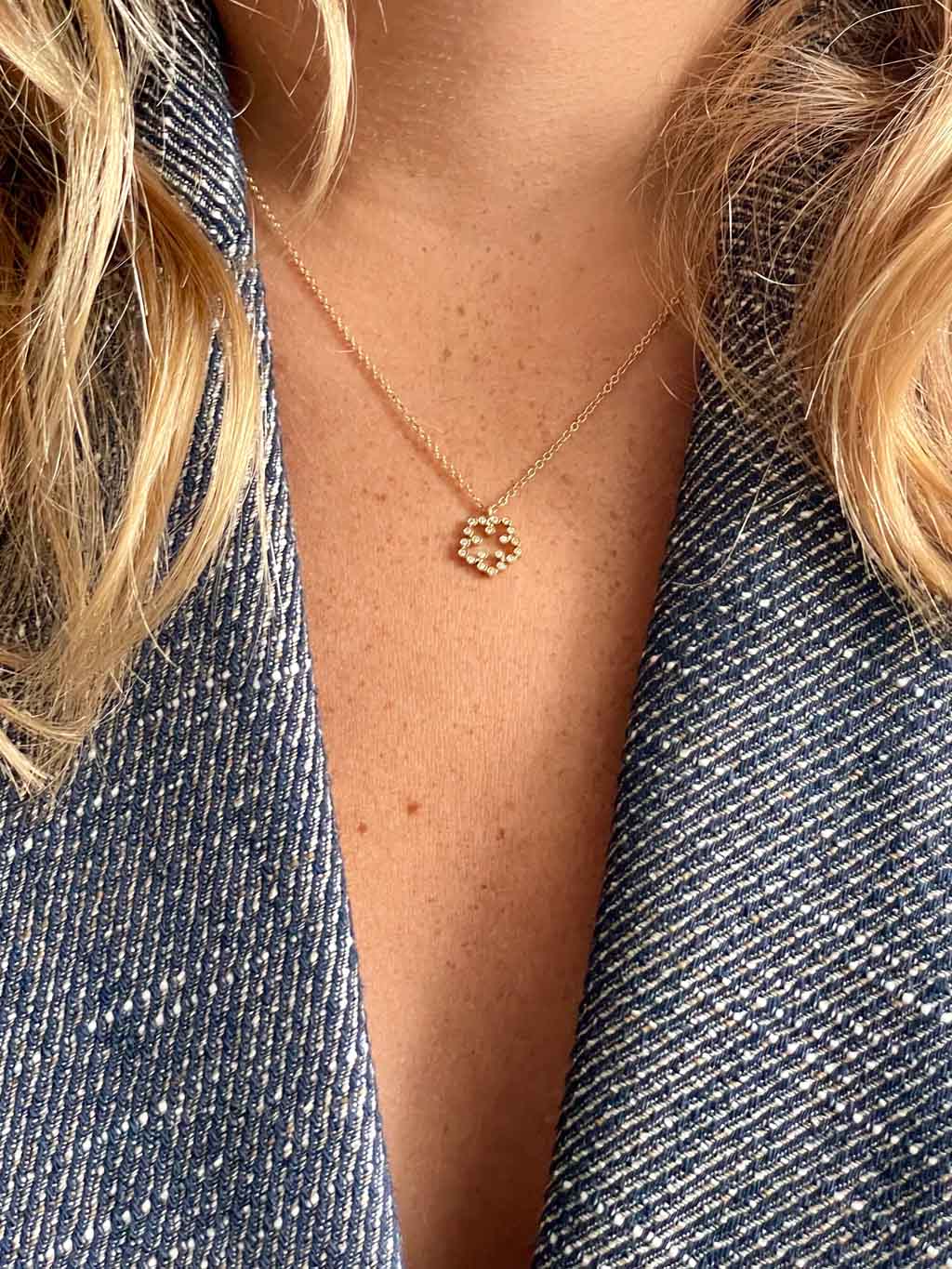 Bellissima - Pendant with 20 diamonds
