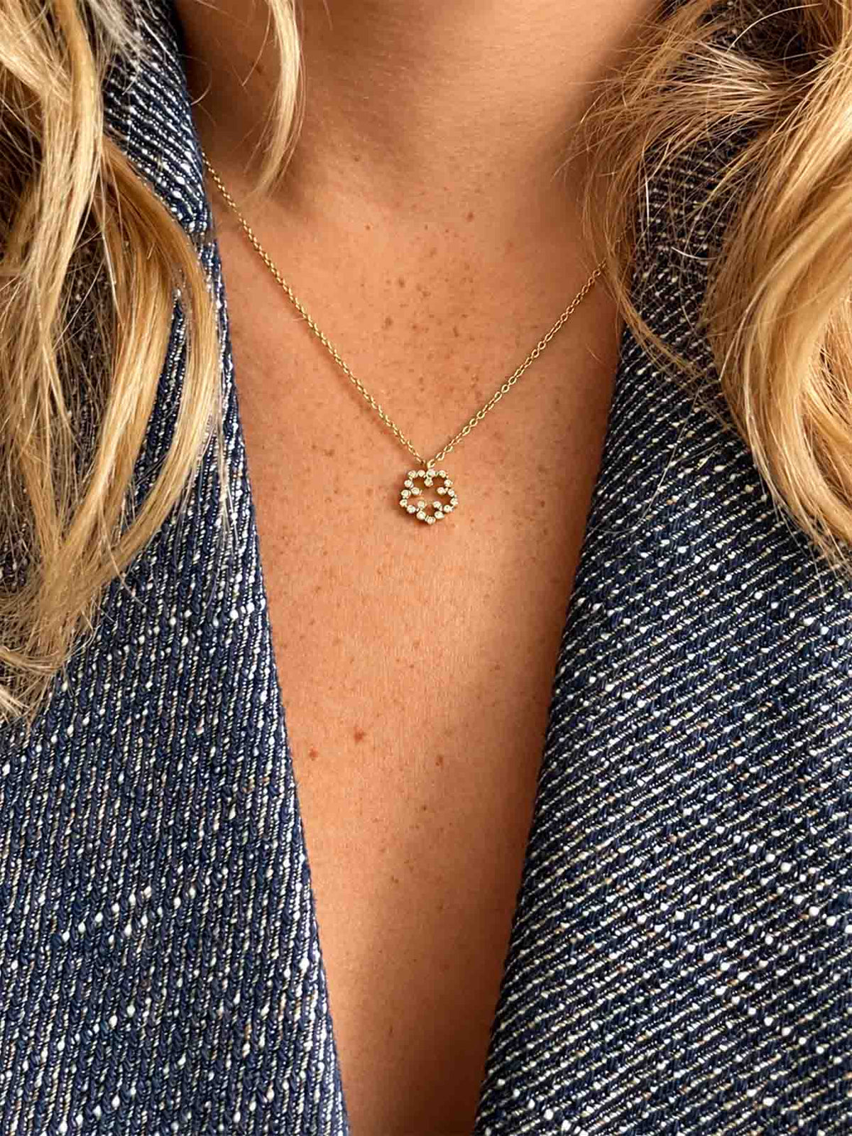 BELLISSIMA - Pendant with 20 diamonds