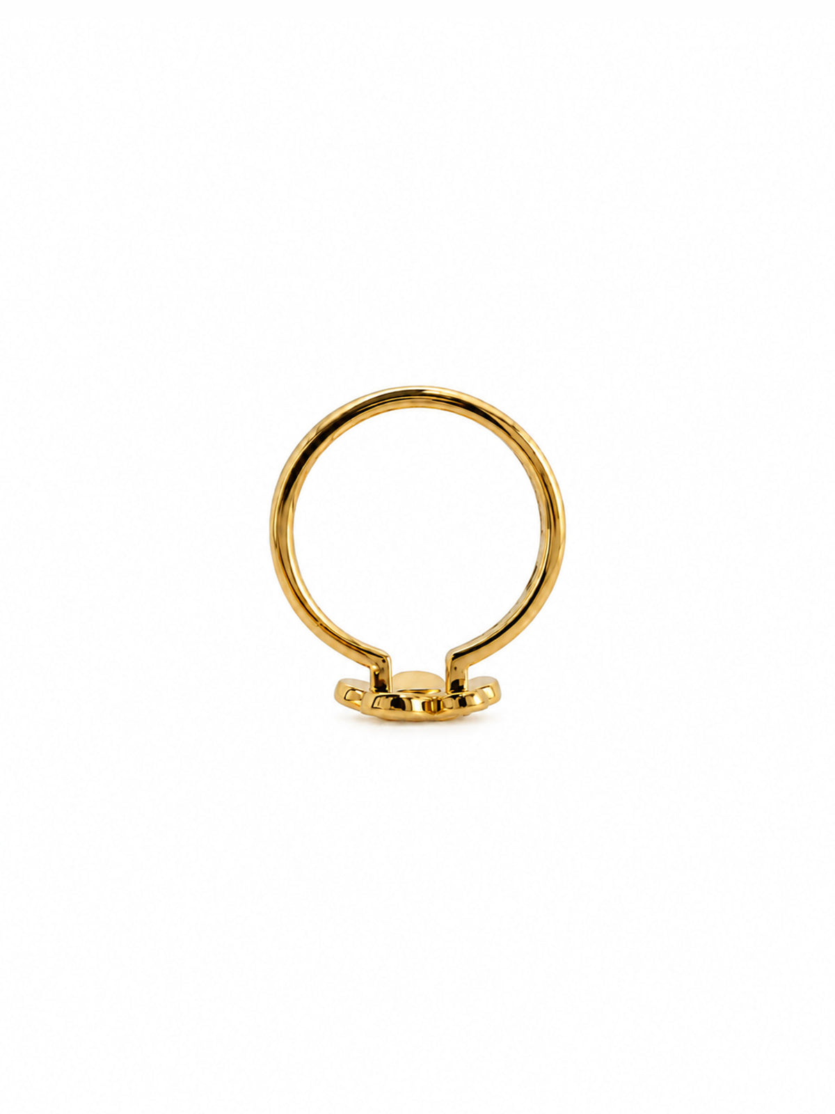 FLOWER POWER - Ring with diamonds