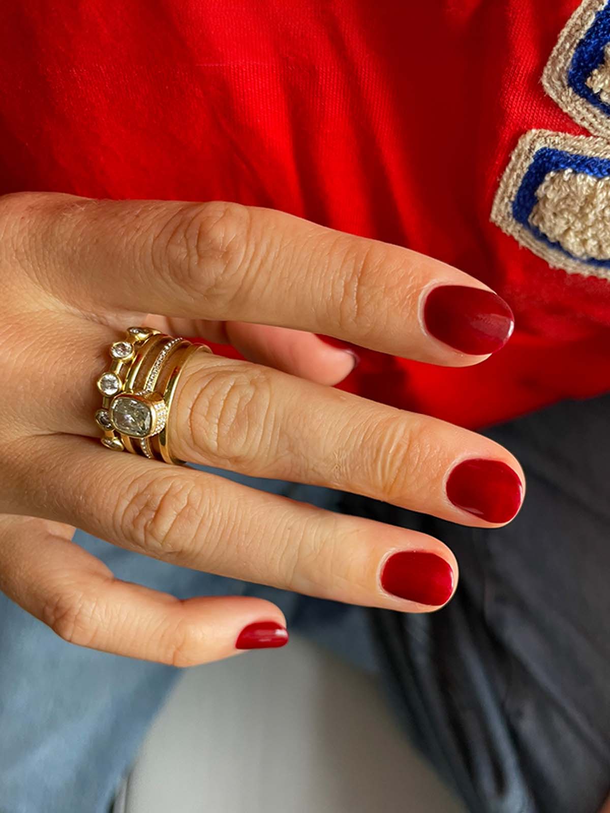 Sparkling - Ring with 1.41 carat sparkling diamonds
