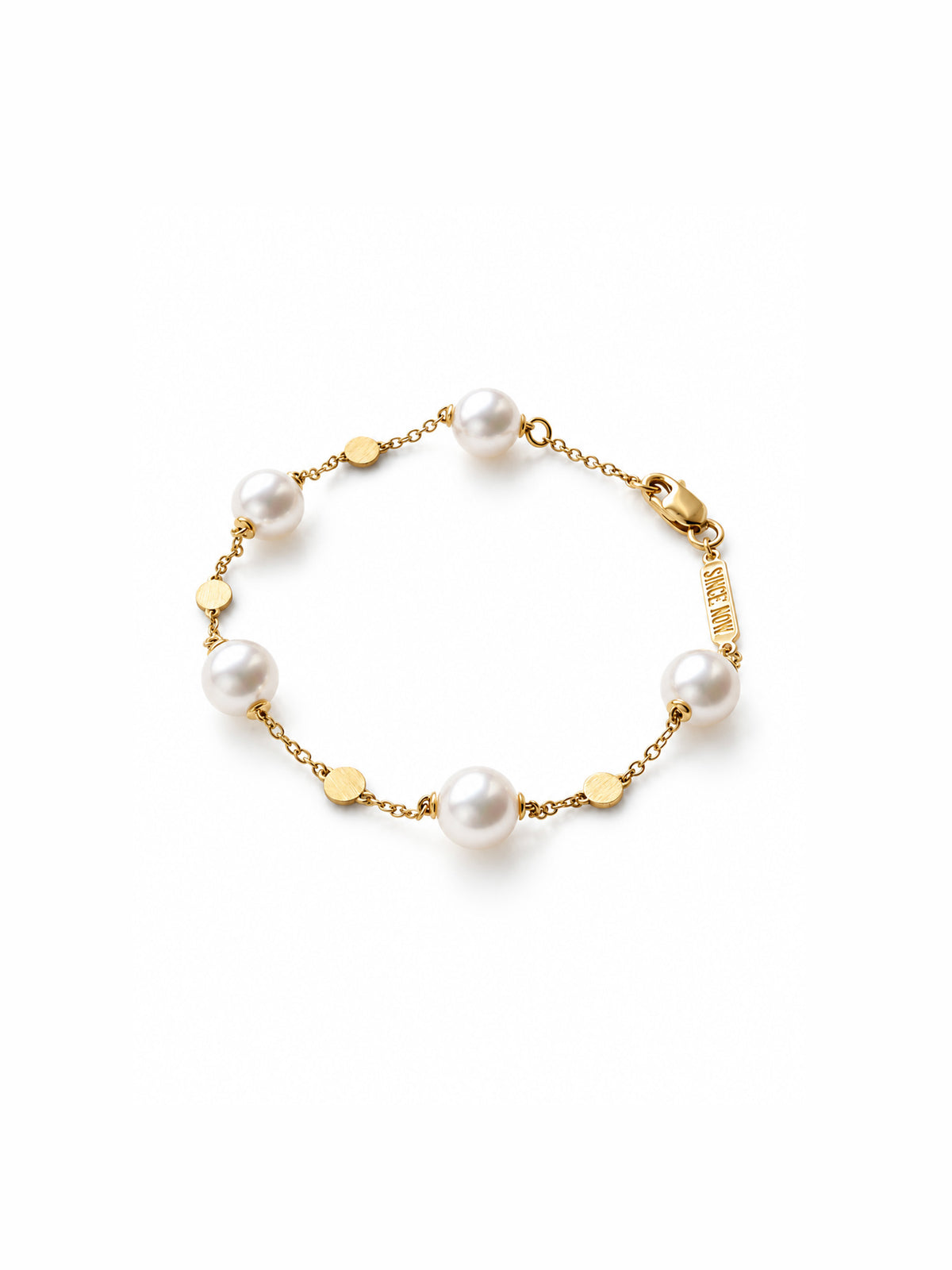 DAZZLING DROPLETS - Bracelet with freshwater pearls