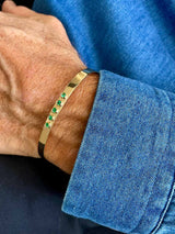 Jabbar Emerald Bangle