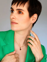 Boo Ear jacket & Flash earring