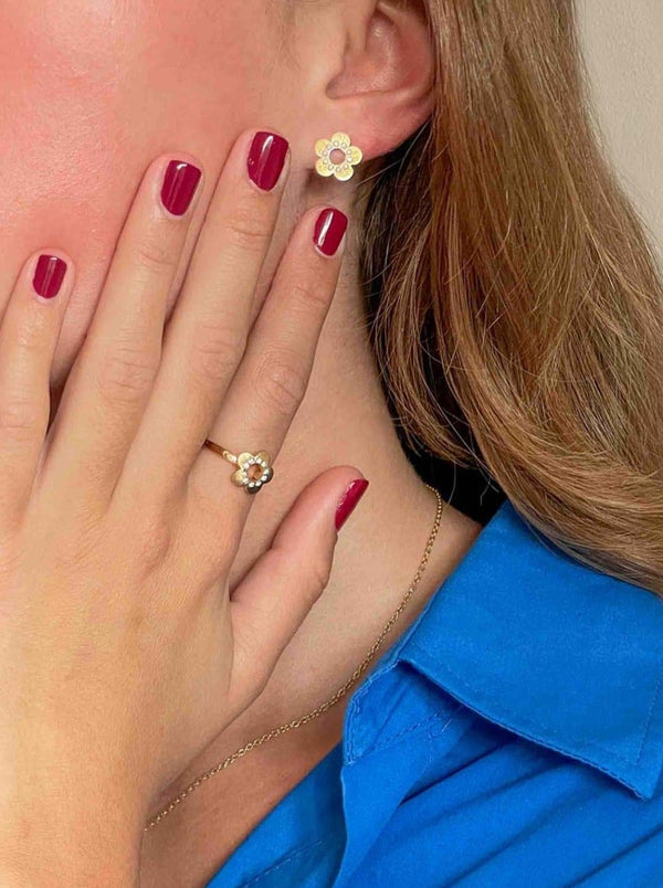 Flower Power earring