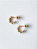 Jabbar Emerald Hoops