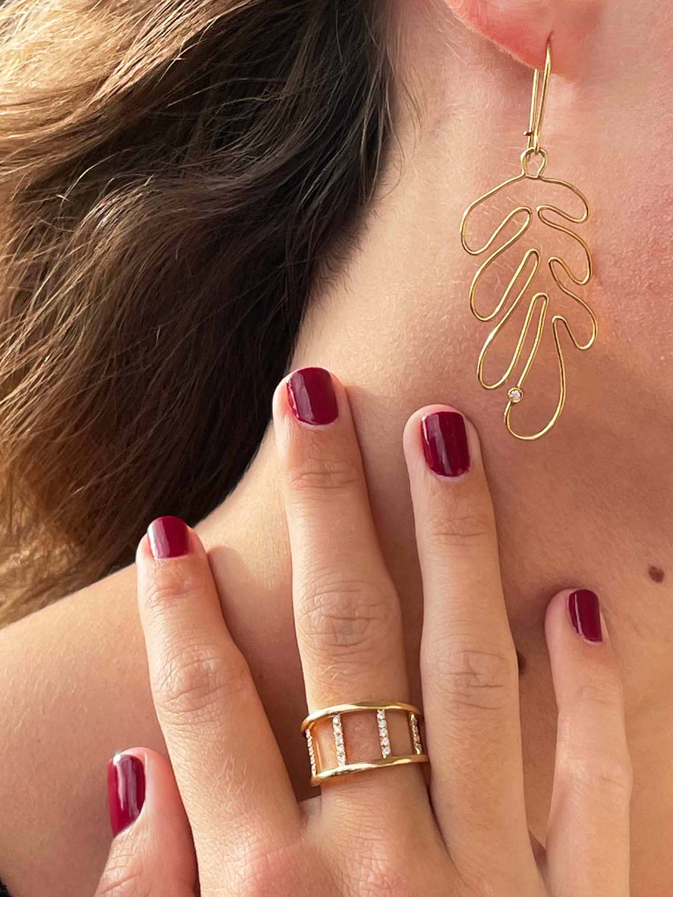 Matisse - earring and pendant in one