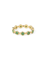 On The Rocks Emerald ring