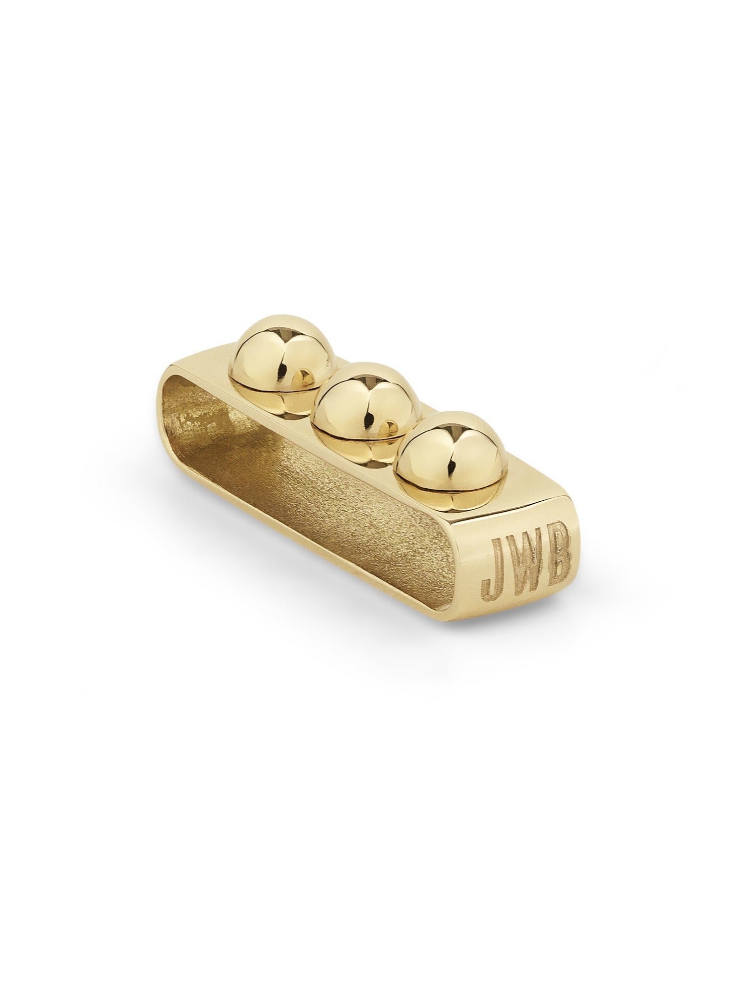 Spheres - Charm in 18kt solid gold